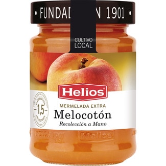 mermelada extra de melocotón frasco 340 g - Helios