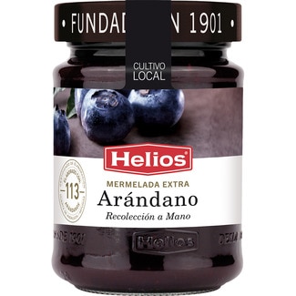 mermelada extra de arándanos frasco 340 g - Helios