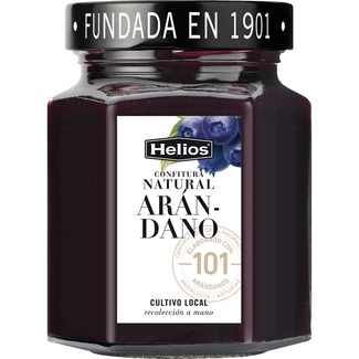 confitura natural de arándanos frasco 330 g - Helios