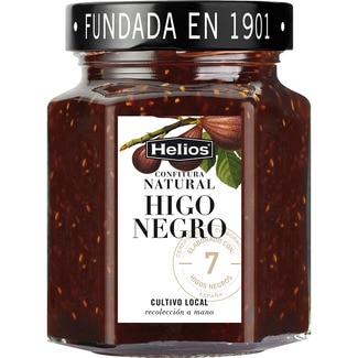 confitura natural de higo negro frasco 330 g - Helios
