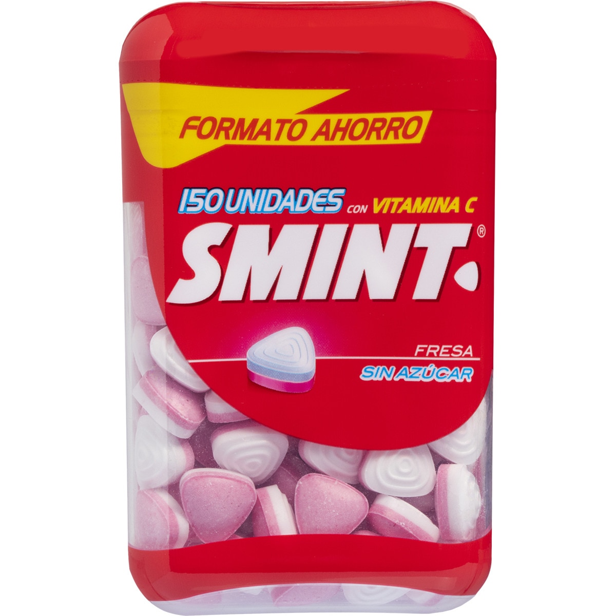caramelo duros sin gluten y sin azúcar sabor fresa formato ahorro envase 105 g
