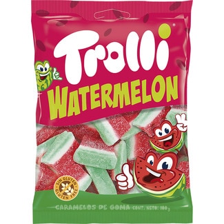 caramelos de goma sabor sandía sin gluten bolsa 100 g - Trolli