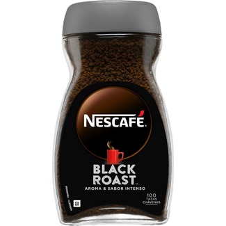 Black Roast café soluble frasco 200 g - Nescafe Classic