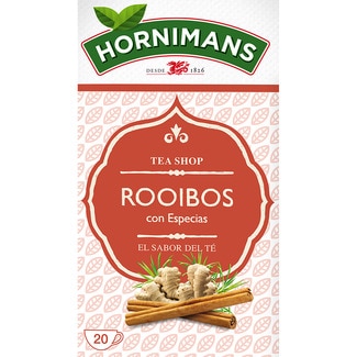 infusión de rooibos con especias estuche 20 bolsitas - Hornimans
