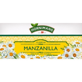 infusión de manzanilla estuche 25 bolsitas - Hornimans