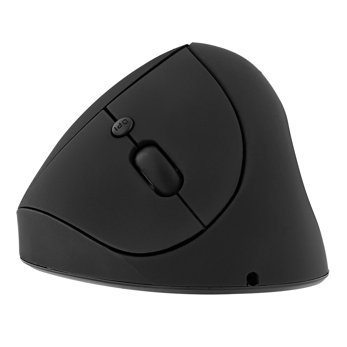 Mini ratón T'nB inalámbrico ergonómico vertical y recargable Negro-2