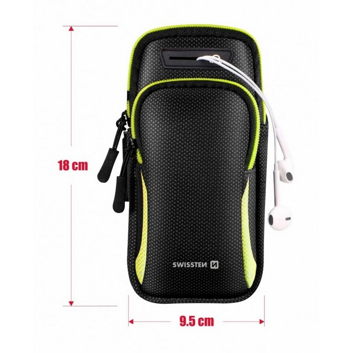 Bolsa Armbag Swissten - Preto 2