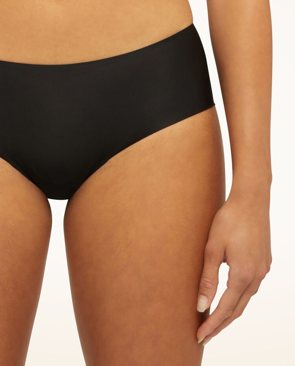 Cueca com Collants Preto-1