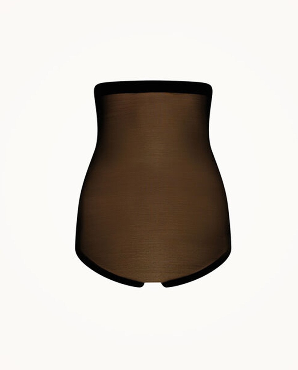 Cueca Adelgaçante de Cintura Subida Preto-2