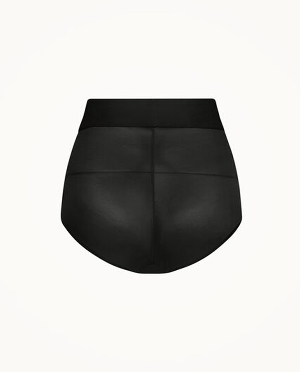 Cueca Adelgaçante de Cintura Subida Preto-2