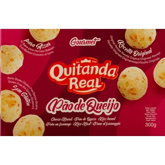 Pão de Queijo Gourmet embalagem 300 g - Quitanda Real