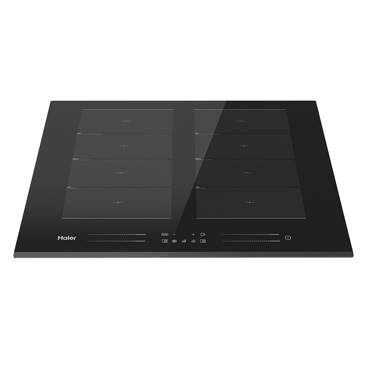 Placa de inducción Haier, 4 zonas, Zona Flex, WIFI, Chef@Home Series 6 - HA2MTSJP58MB1 Negro-4