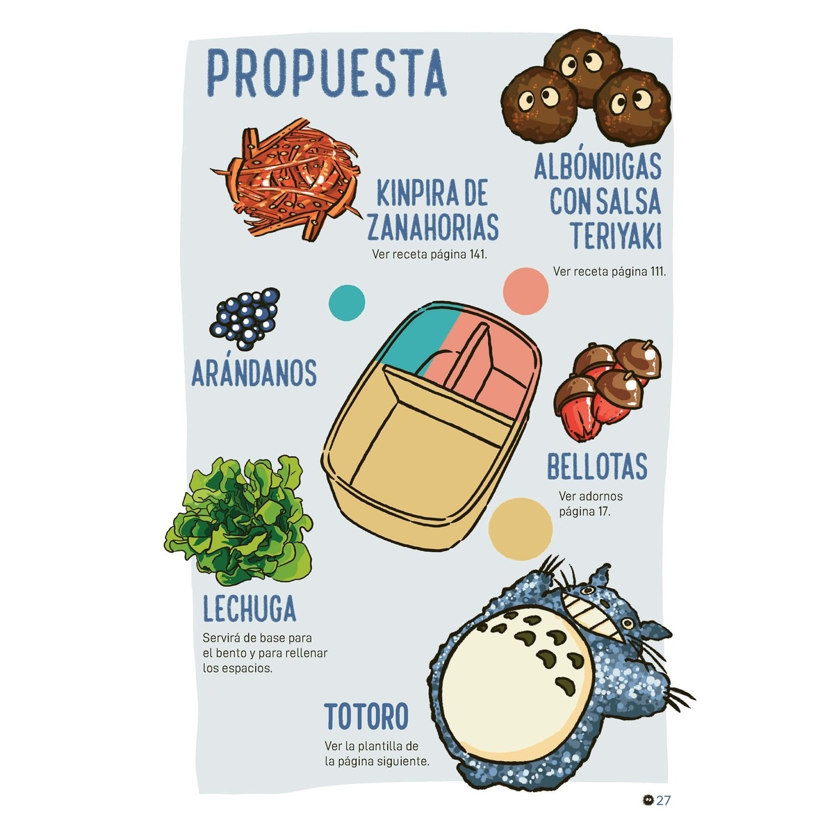 Los bentos de las películas del Studio Ghibli (Capa mole com abas) 4