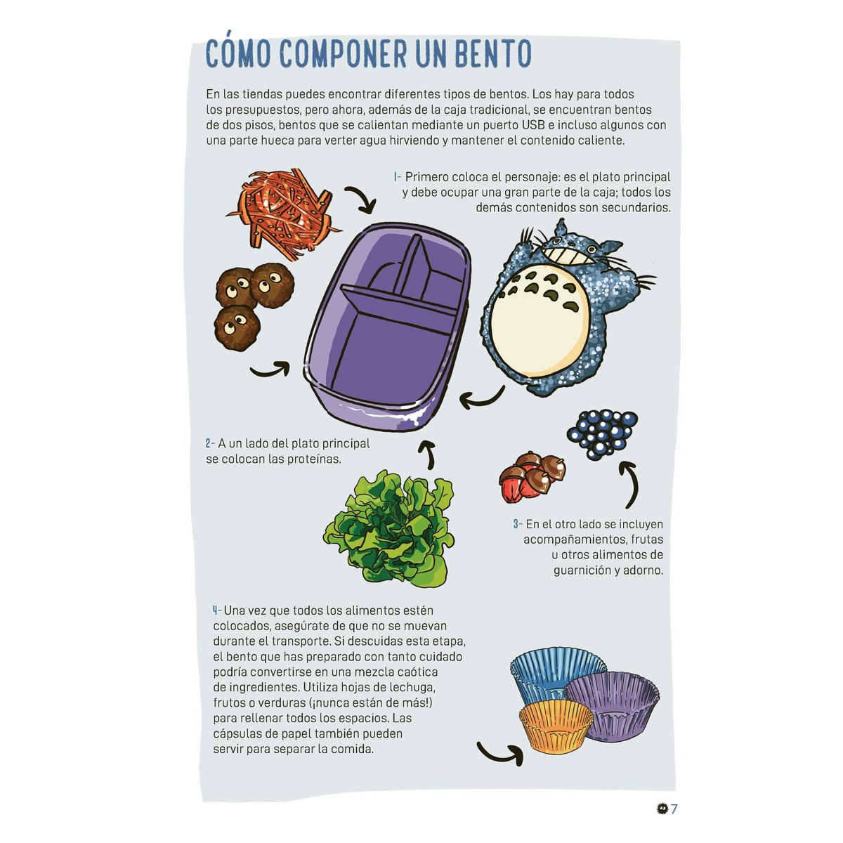 Los bentos de las películas del Studio Ghibli (Capa mole com abas) 6