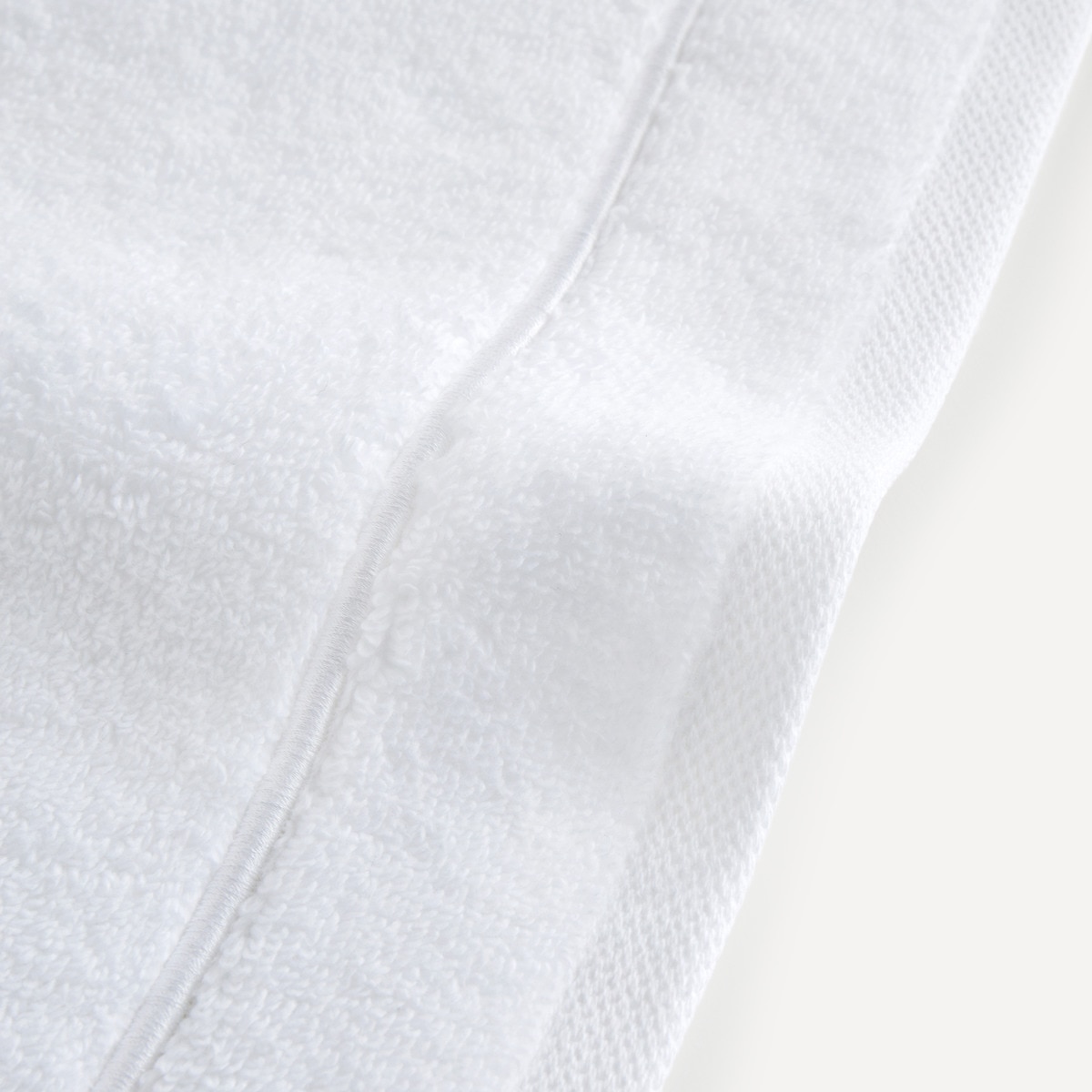 Toalla de baño algodón 600 gr/m2 Orgánico Luxury El Corte Inglés - Blanco Tocador Blanco-2
