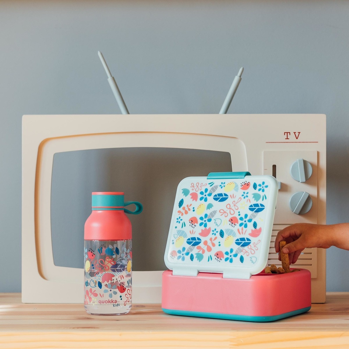 Sandwichera Twist Flores Quokka Multicolor-3