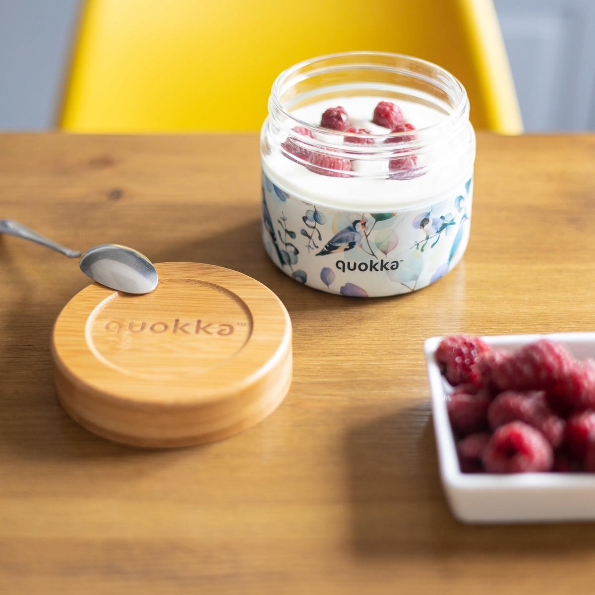 Recipiente de cristal Deli Blue 500 ml Quokka Azul-4