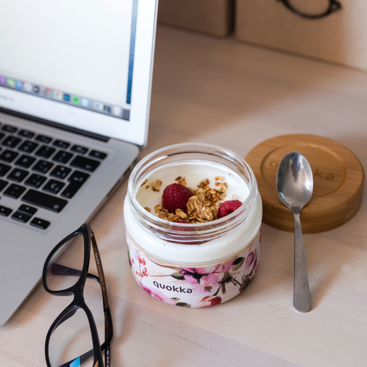 Recipiente de Vidro Deli Dark - 500 ml Rosa-5