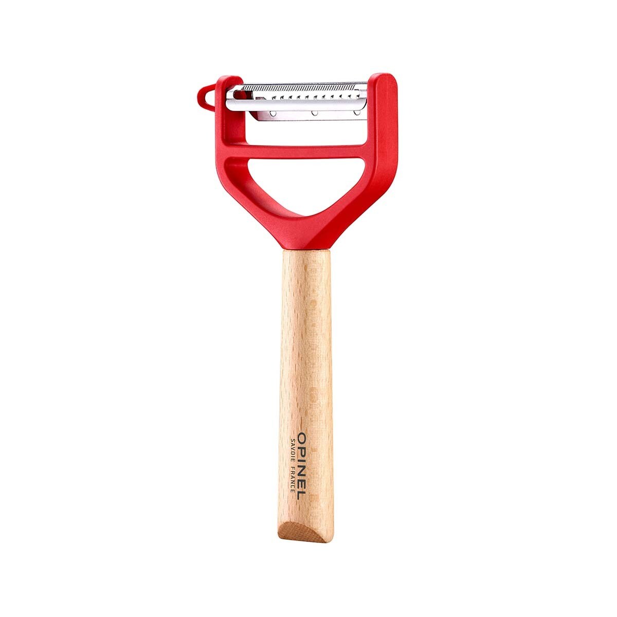 Descascador Y de Madeira Vermelho-3