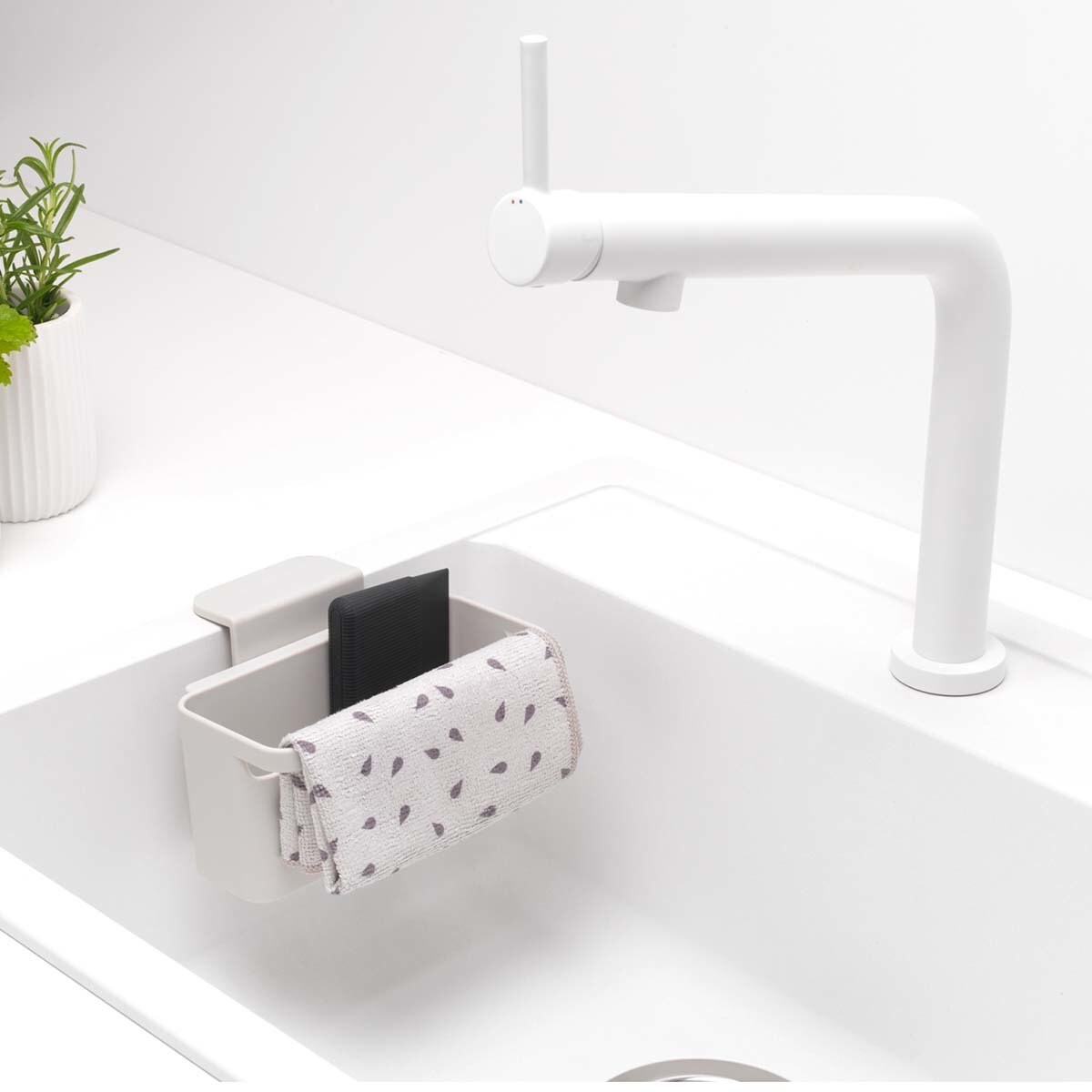 Organizador de Lava-loiça SinkSide Cinzento-claro-10