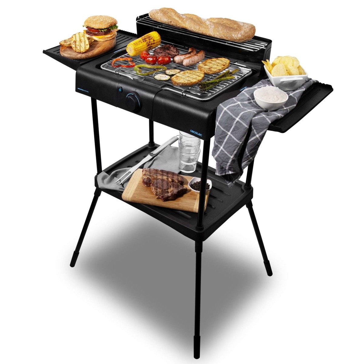 Barbacoa eléctrica Cecotec PerfectSteak 4250 Stand 3