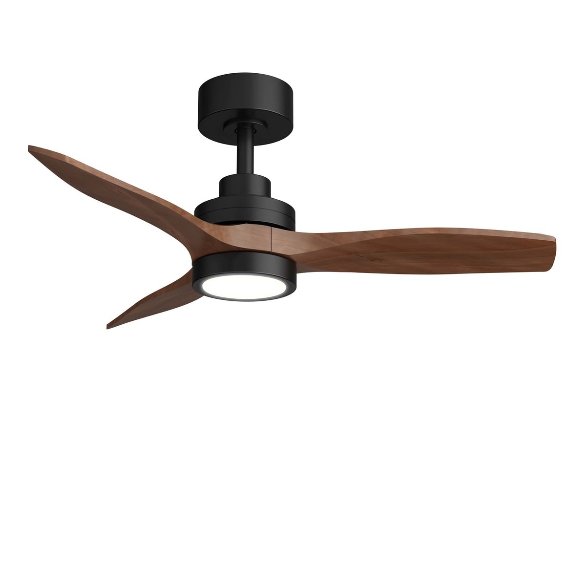 Ventoinha de Teto com Luz LED e Motor DC Son Bou Madeira Escura Madeira escura-1