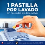 detergente lavavajillas Powerball Quantum Limpieza y Brillo Potentes limón bolsa 20 pastillas