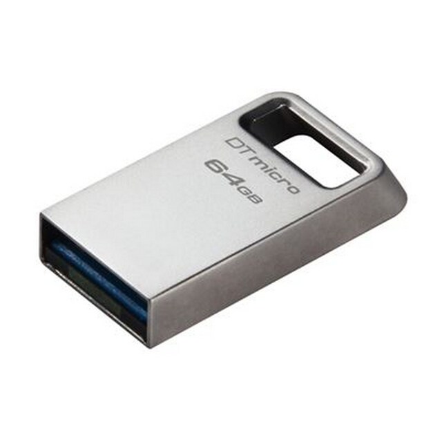 Imagem 0 de Pen USB Kingston DataTraveler Micro 64 GB - Prateado
