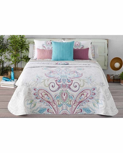 Imagen 0 de Set colcha cachemir