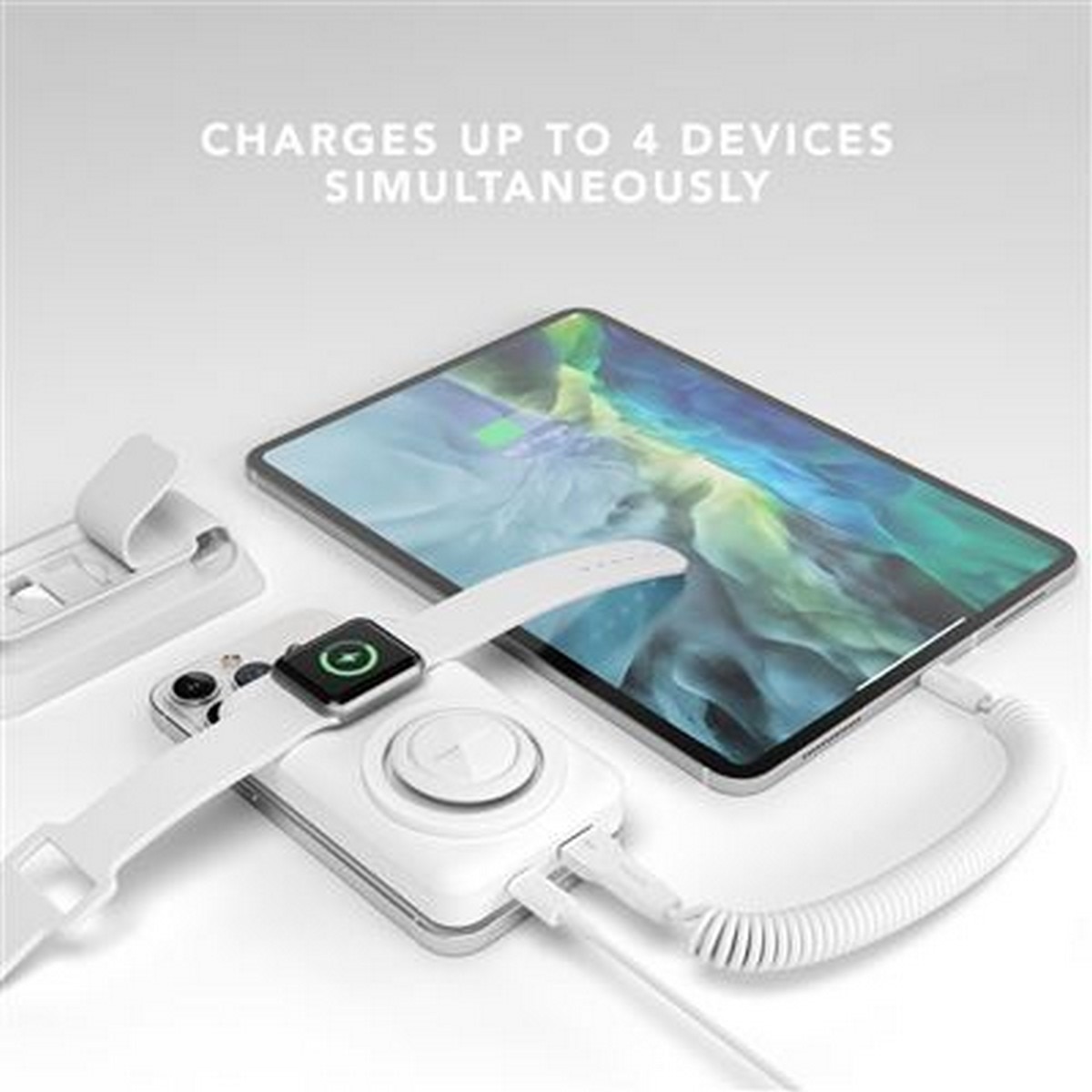 Powerbank MagSafe + Cabo Vonmaehlen Allroundo Pro - 10.000 mAh - Branco 2