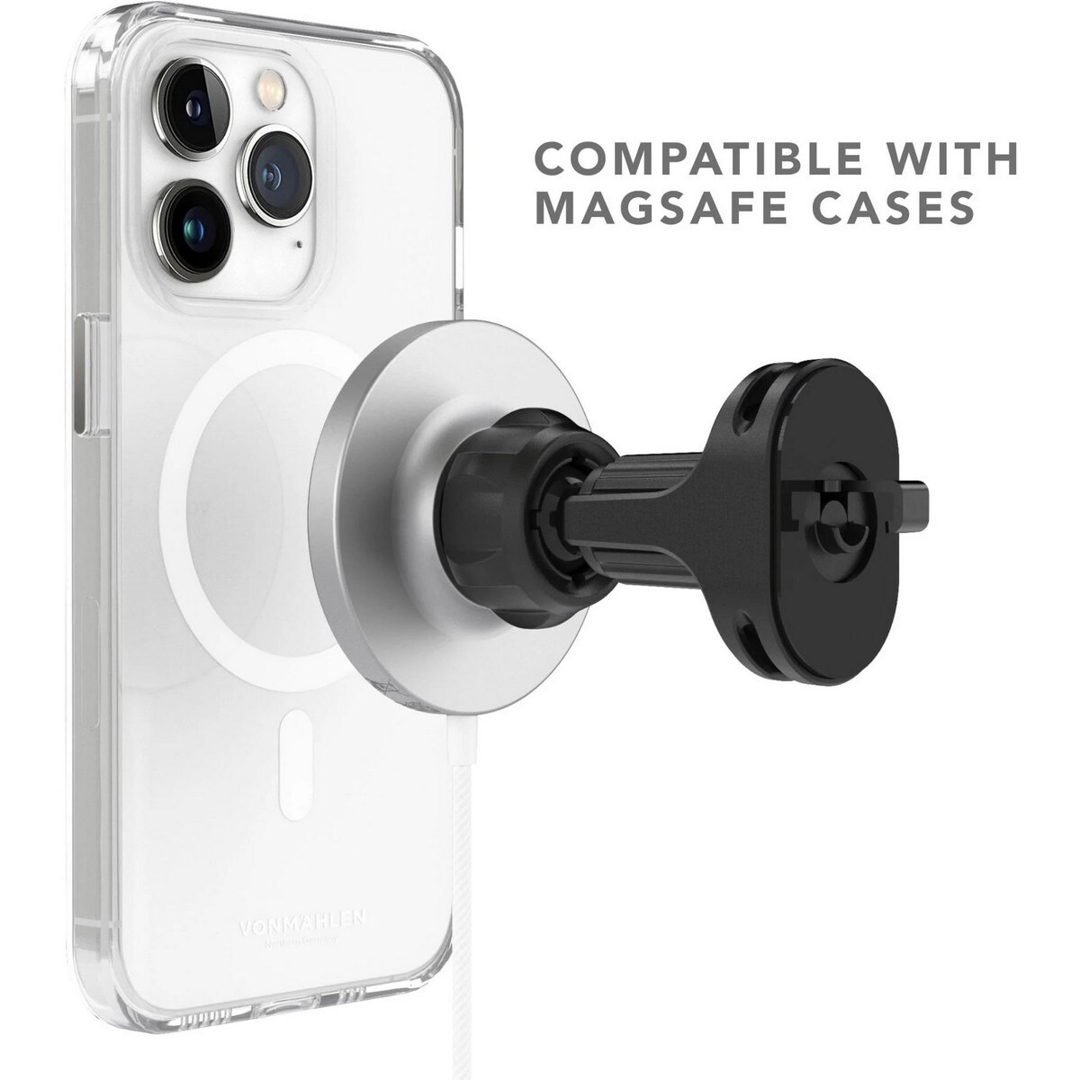 Carregador Wireless para Carro Vonmaehlen Aura Car - Branco 3