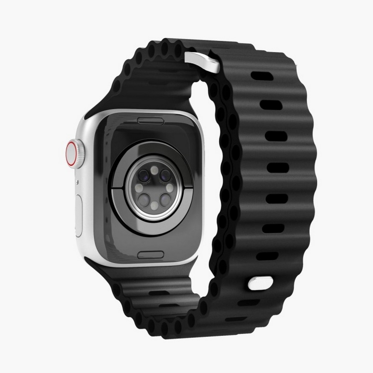 Bracelete Vonmaehlen 38-41 mm Silicone - Preto 4