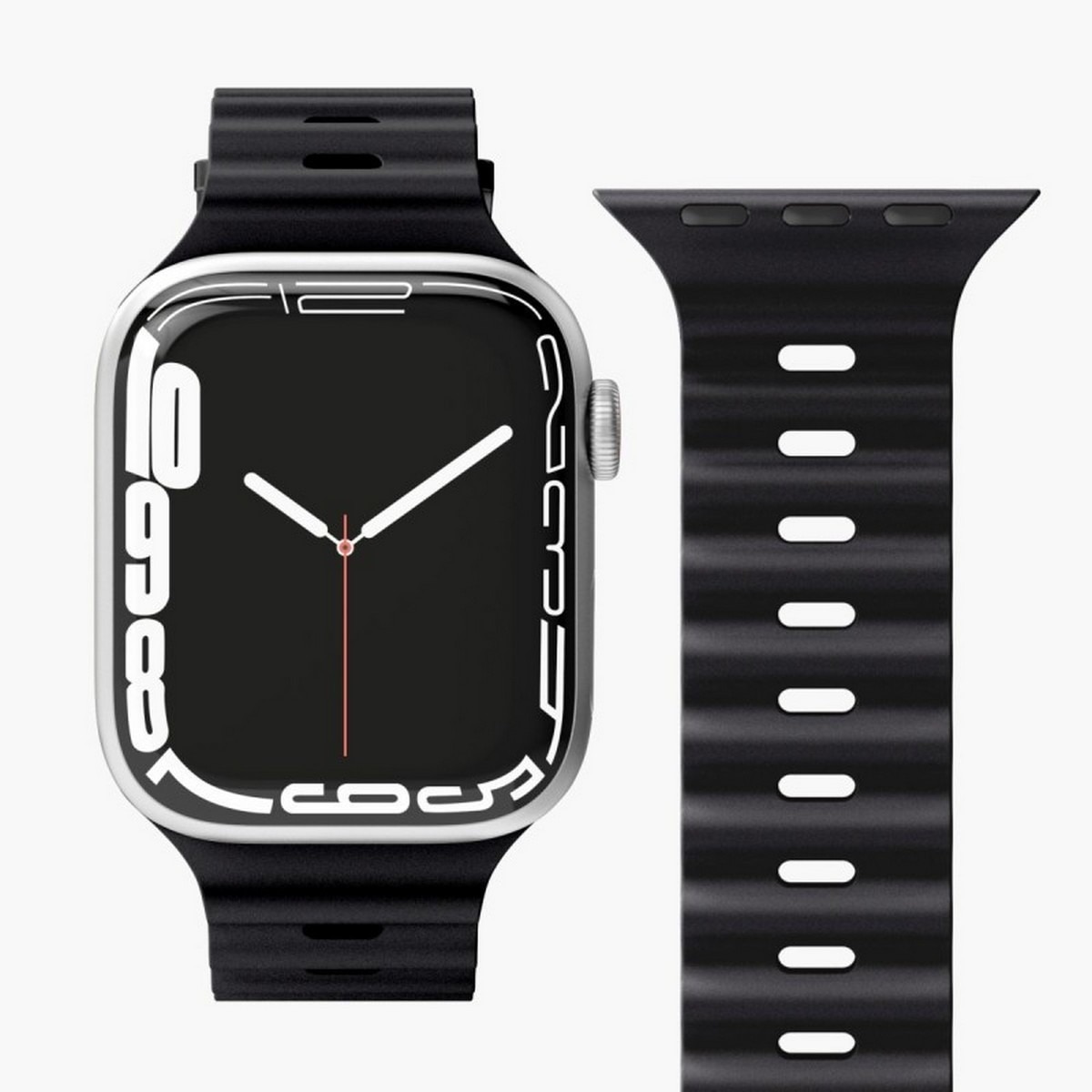 Bracelete Vonmaehlen 38-41 mm Silicone - Preto 1