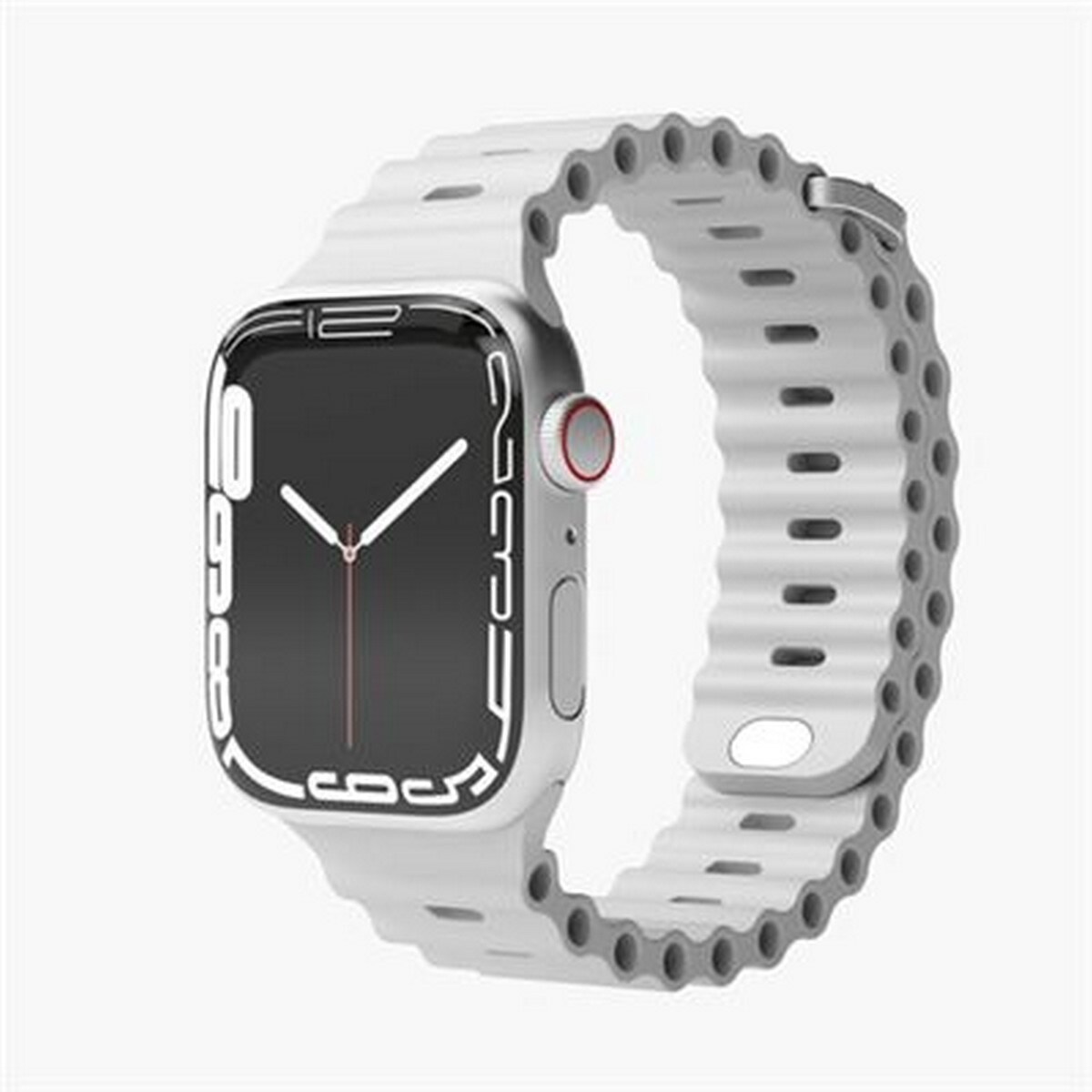 Bracelete Vonmaehlen 38-41 mm Silicone - Cinzento 1