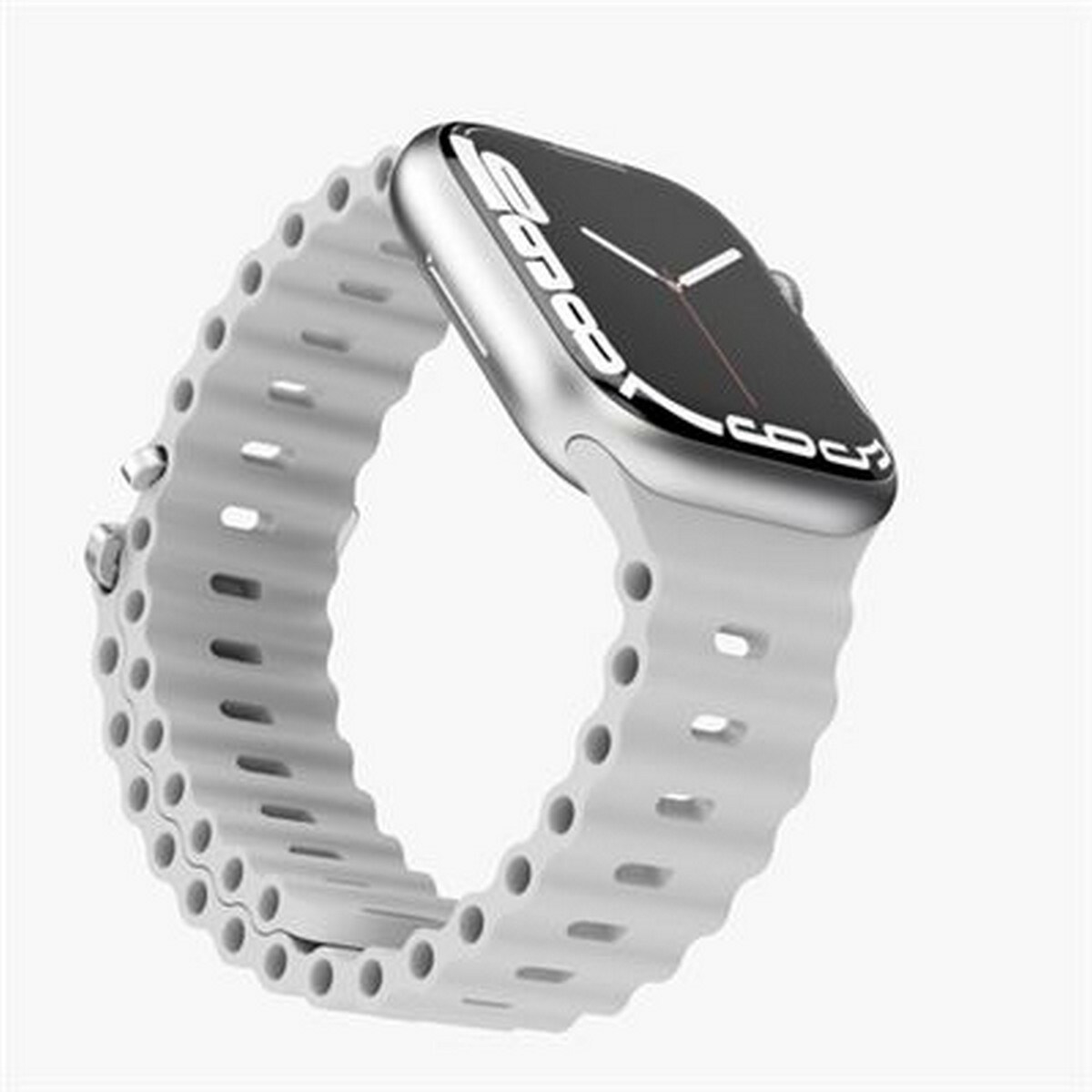 Bracelete Vonmaehlen 38-41 mm Silicone - Cinzento 2