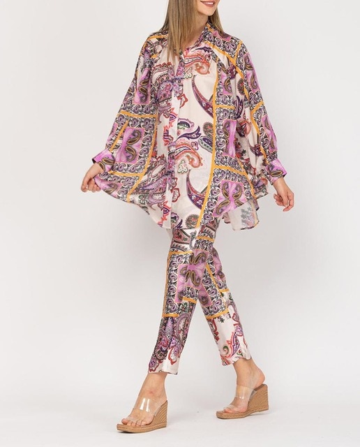 Imagen 0 de Pantalón recto de tiro alto