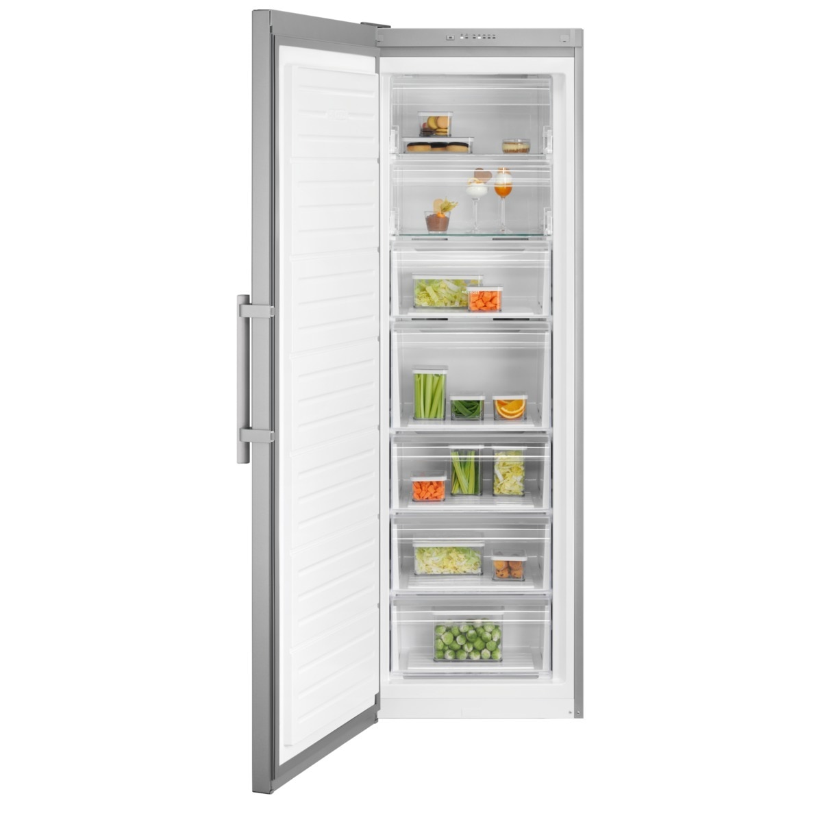 Congelador vertical Electrolux No Frost - LUT6NE28U Inox-2