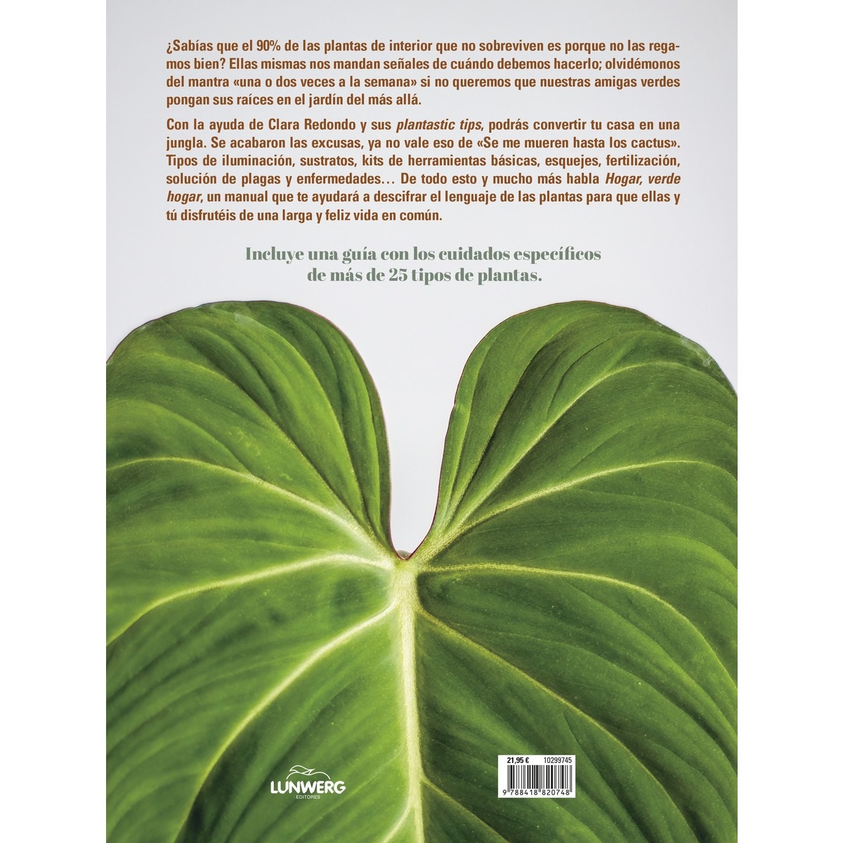 Hogar, verde hogar: Guía para cuidar tus plantas de interior (Capa mole com abas) 2