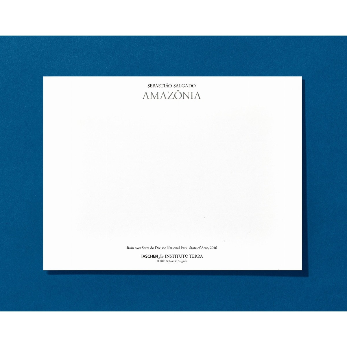 Sebastião Salgado. Amazônia. Postcard Set 7