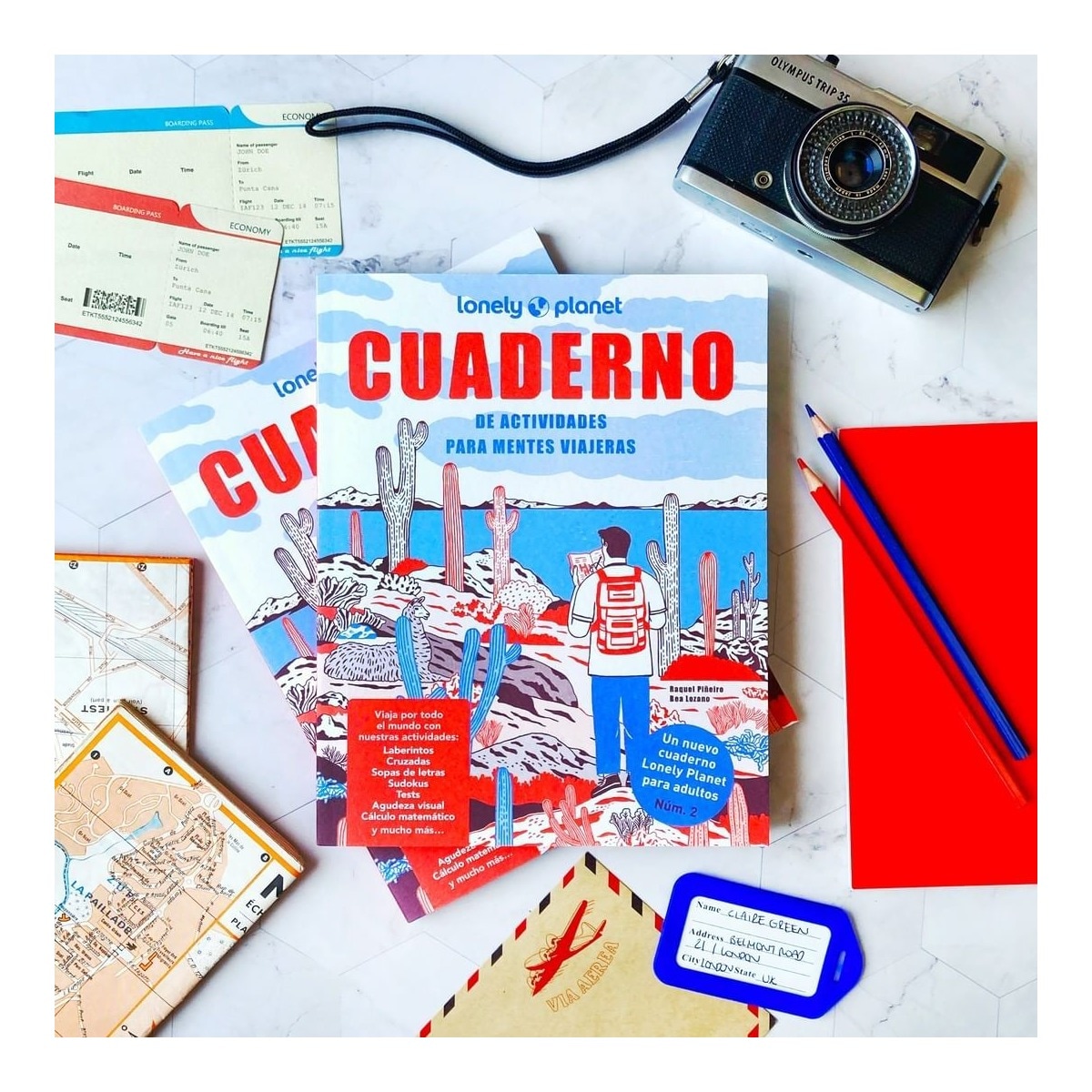 Cuaderno de actividades para mentes viajeras. Vol. 2 (Tapa blanda) 7