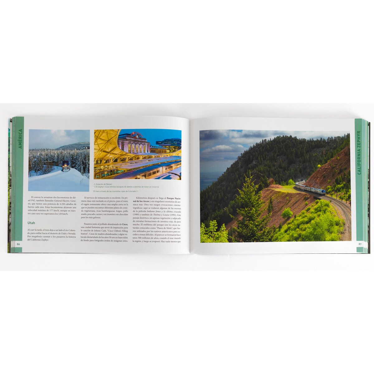 Trenes por el mundo (Capa mole com abas) 3