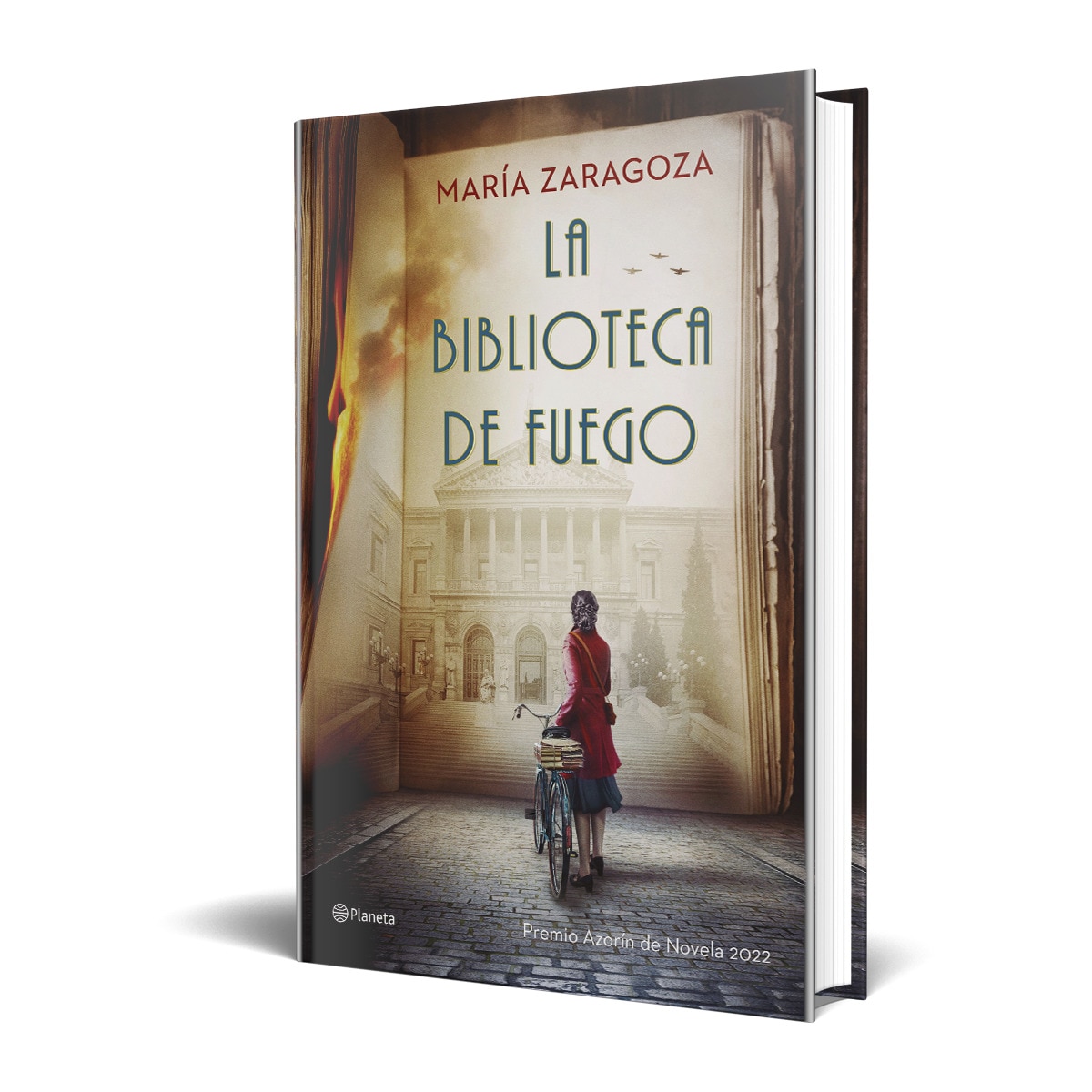 La biblioteca de fuego: Premio azorín de novela 2022 (Tapa dura) 4