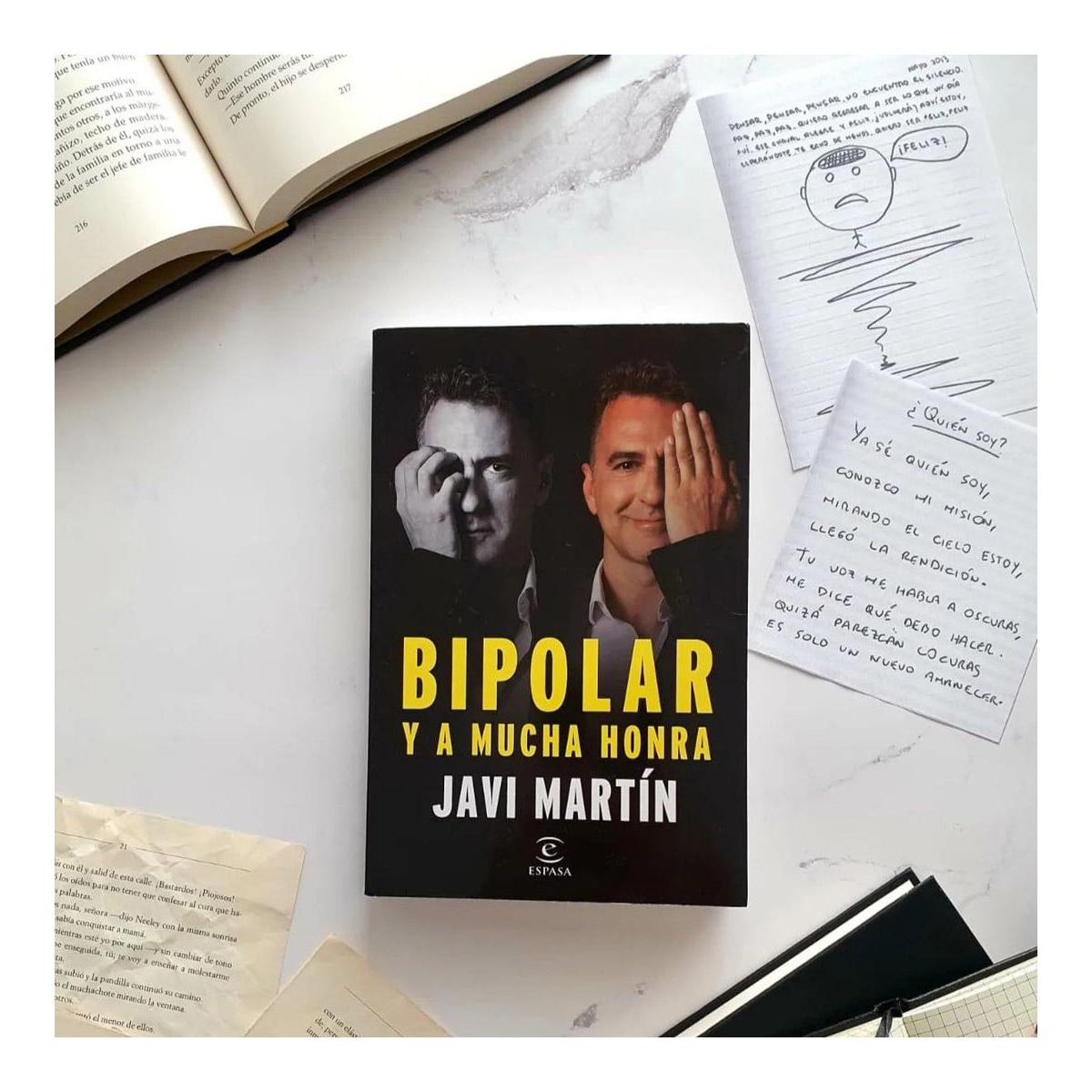 Bipolar y a mucha honra (Capa mole com abas) 2