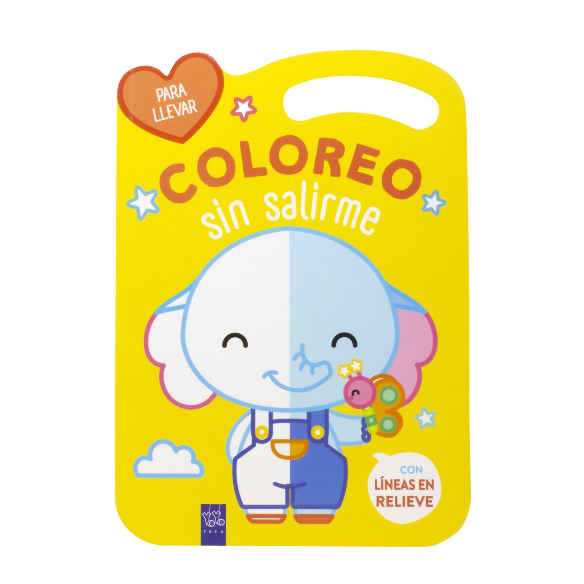 Coloreo sin salirme-Para llevar. Elefante  (Tapa blanda) 4