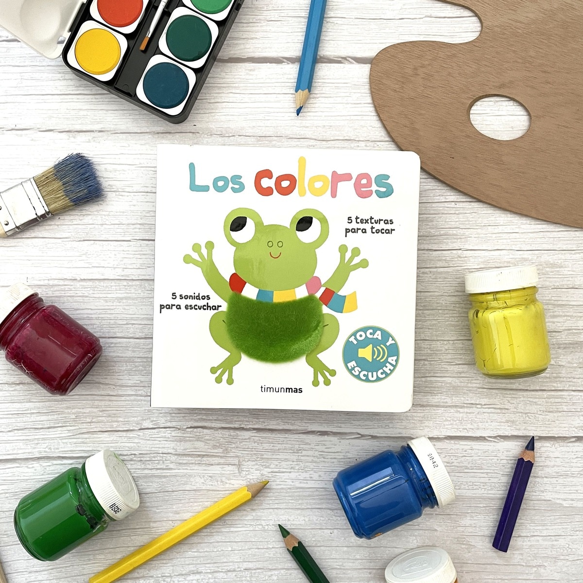 Los colores. Toca y escucha 2