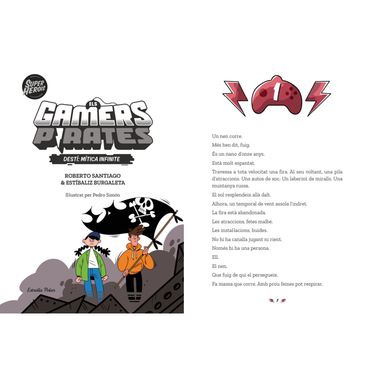 Els Gamers Pirates 1. Destí: Mítica Infinite: Il·lustrat per Pedro Simón (Capa mole com abas) 5