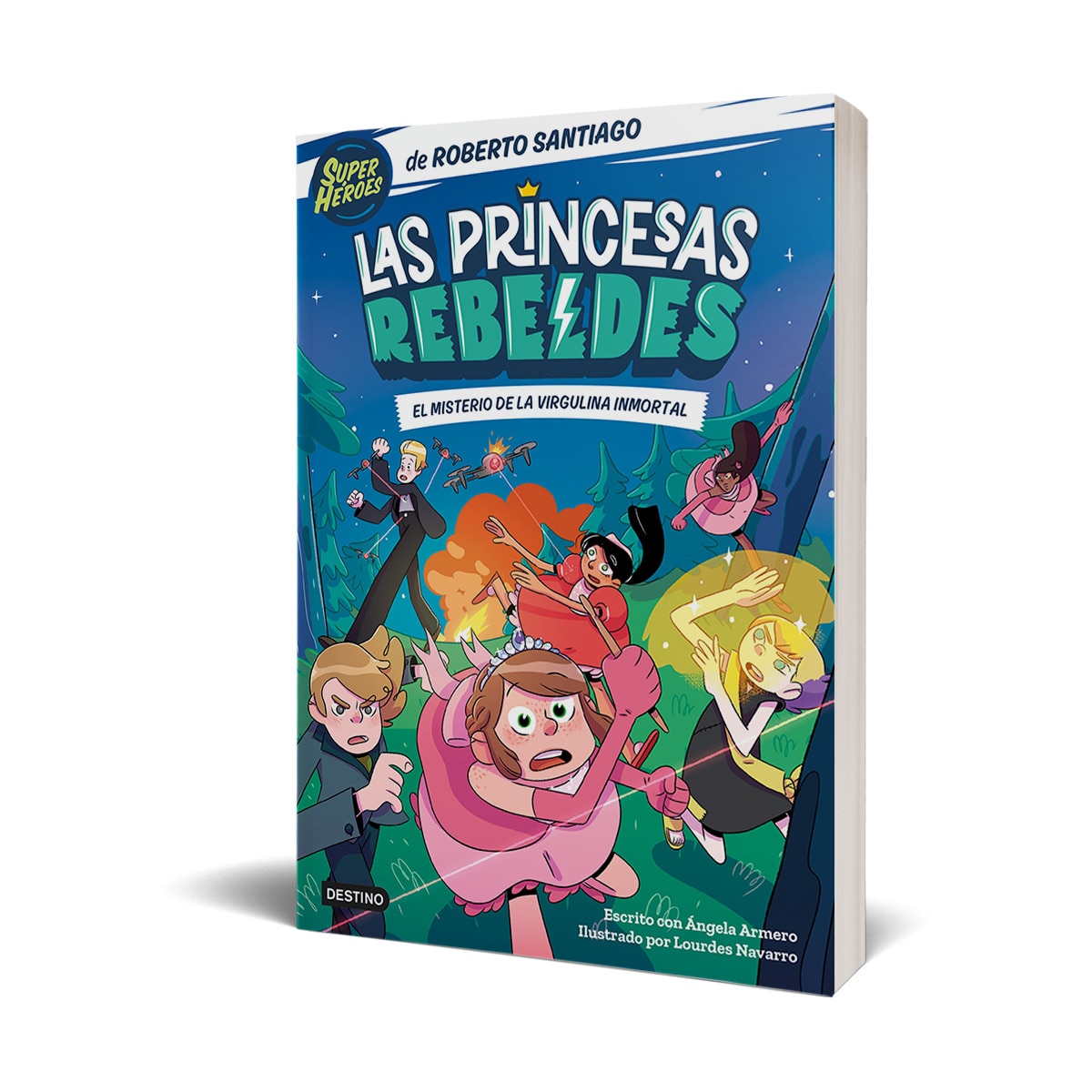 Las Princesas Rebeldes 1. El misterio de la virgulina inmortal  (Tapa blanda) 3