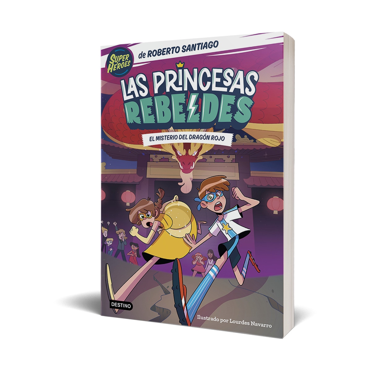 Las Princesas Rebeldes 4. El misterio del dragón rojo  (Tapa blanda con solapas) 6
