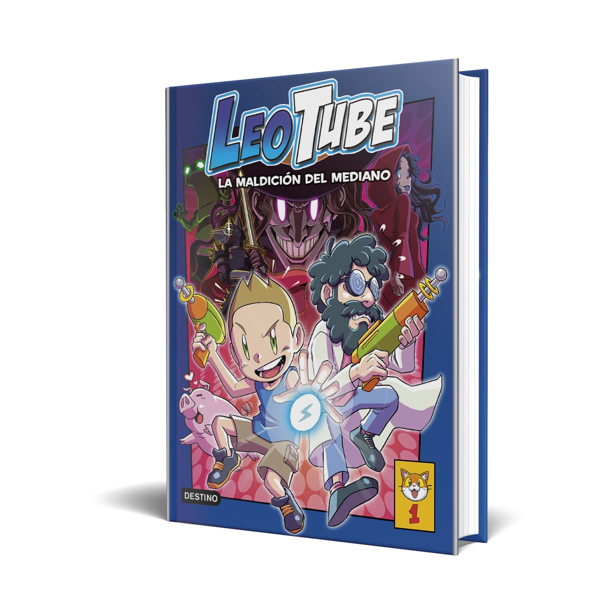 LeoTube 1. LeoTube y la maldición del mediano 2