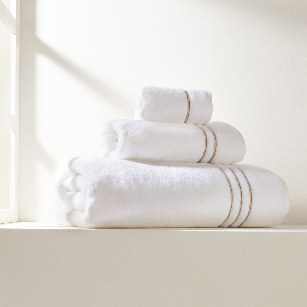 Toalla de baño algodón 600 gr/m2 Orgánico Luxury El Corte Inglés Tostado-1
